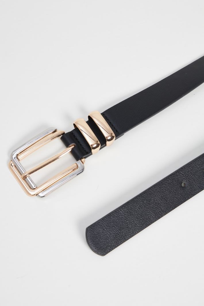 Belt with metal loops Intrend - 3
