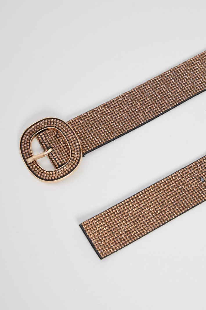Belt with micro rhinestones Intrend - 3