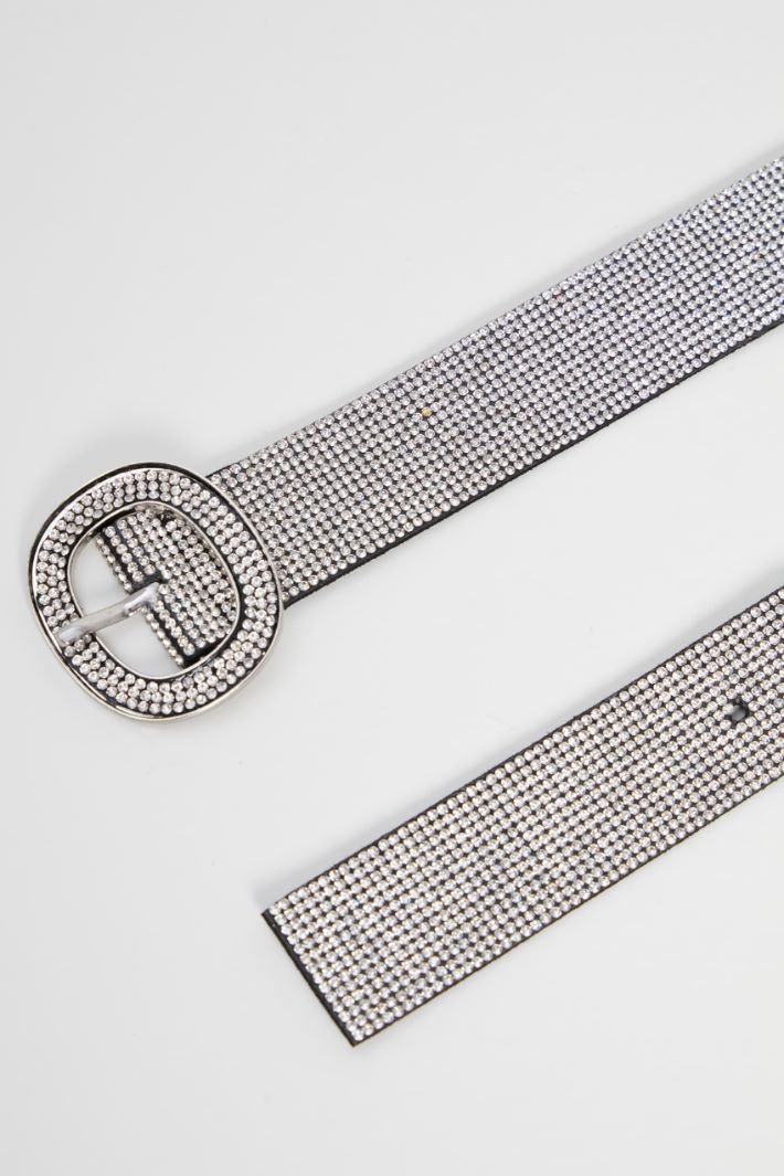 Belt with micro rhinestones Intrend - 3