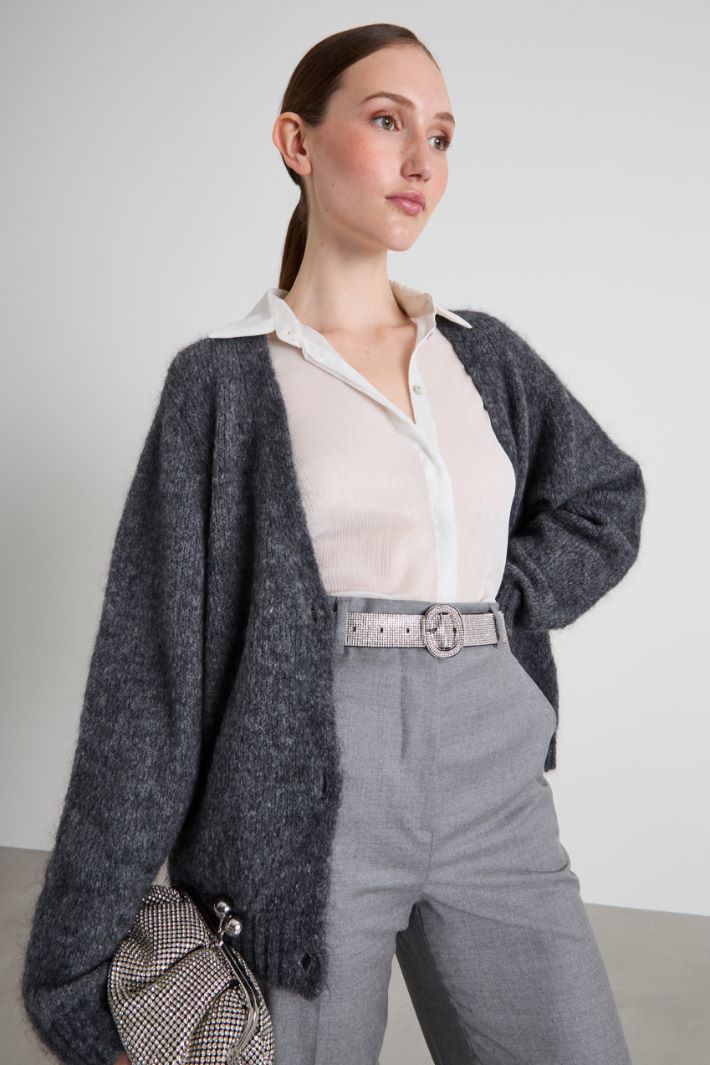 Belt with micro rhinestones Intrend - 2