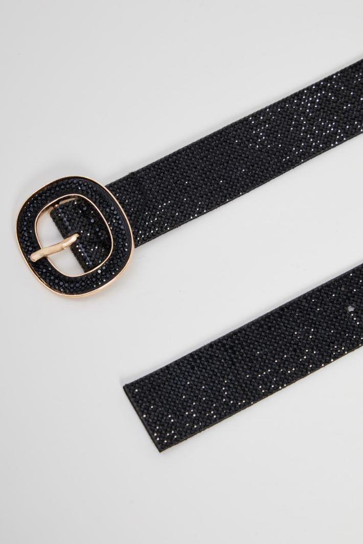 Belt with micro rhinestones Intrend - 3