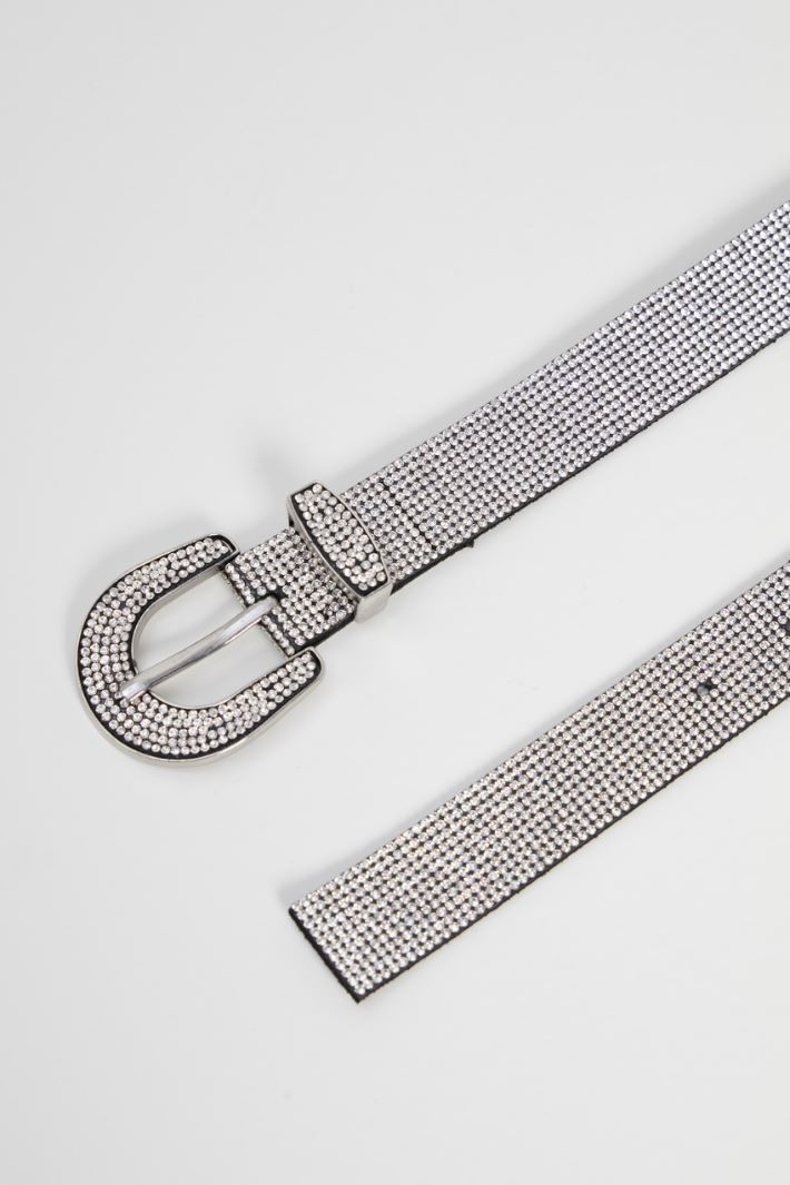 Belt with micro rhinestones Intrend - 3