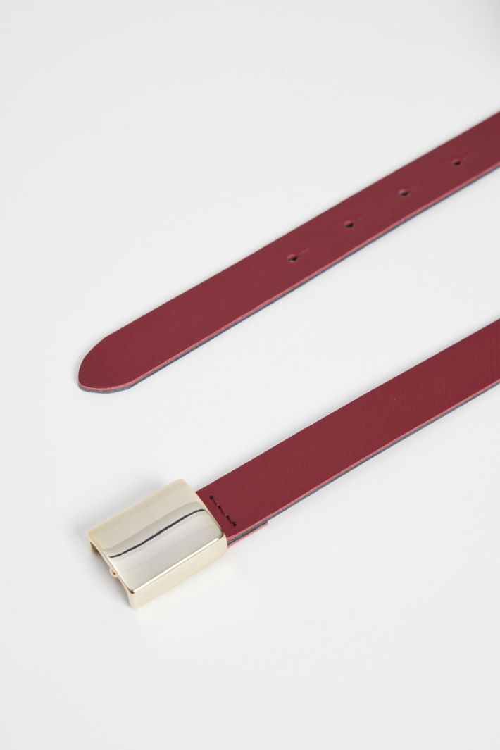 Belt with plate buckle Intrend - 2