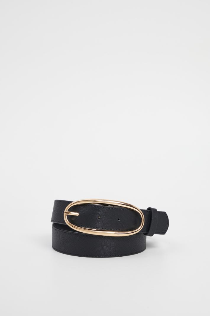 Saffiano effect belt Intrend