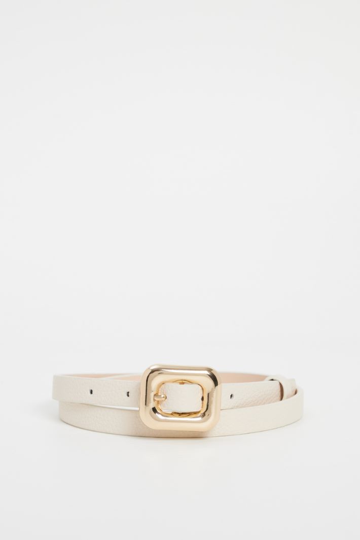 Thin faux leather belt Intrend