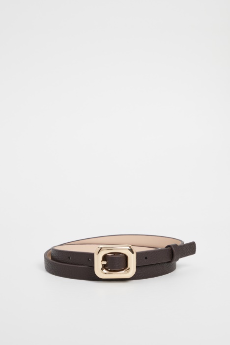Thin faux leather belt Intrend