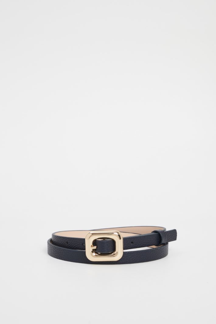 Thin faux leather belt Intrend
