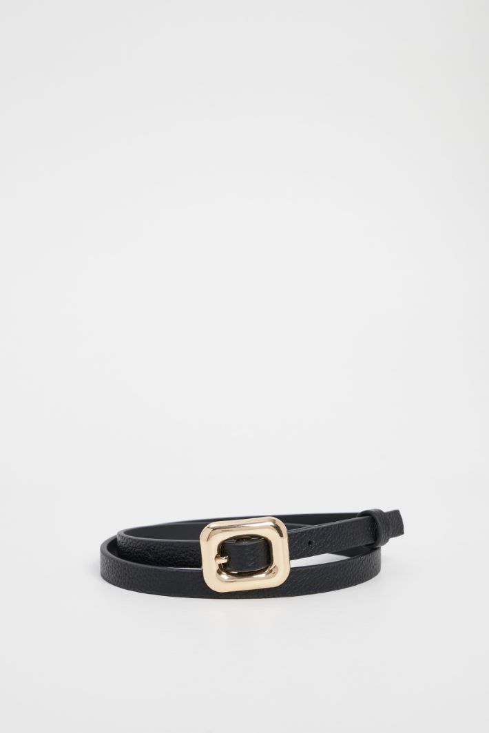Thin faux leather belt Intrend