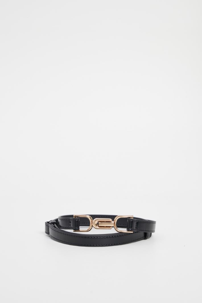 Belt with interlocking buckle Intrend