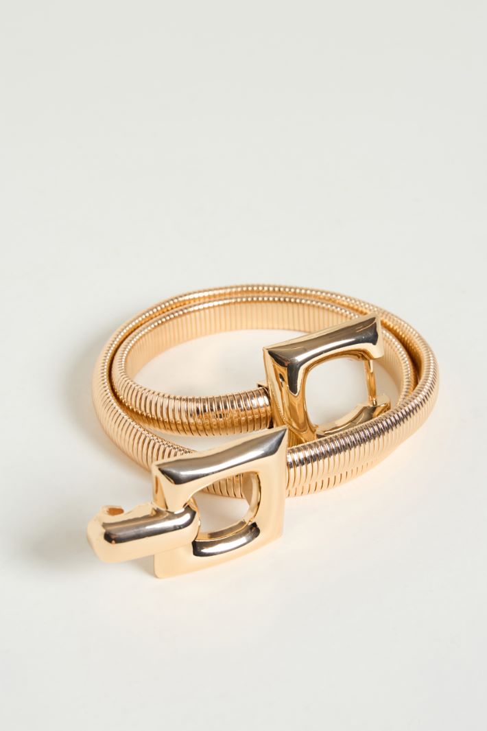 Cintura sottile in metallo - ORO - Intrend - 2