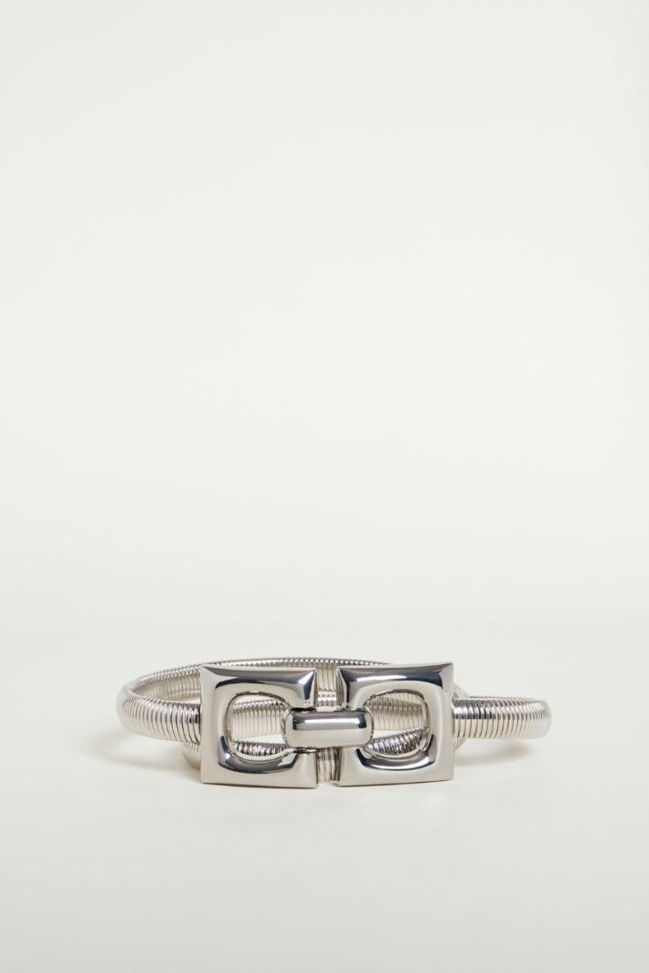 Cintura sottile in metallo - ARGENTO - Intrend