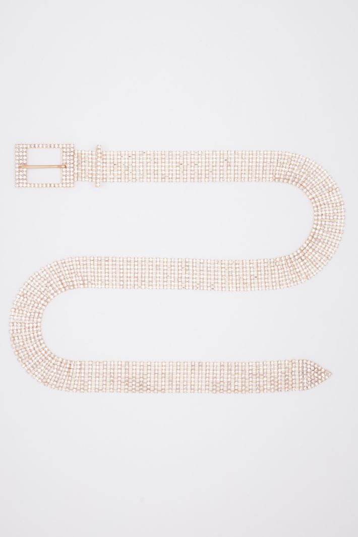 Rhinestone belt Intrend