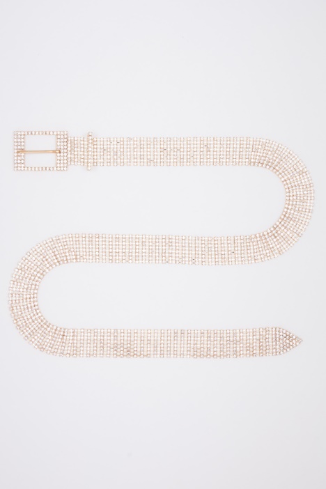 Rhinestone belt Intrend