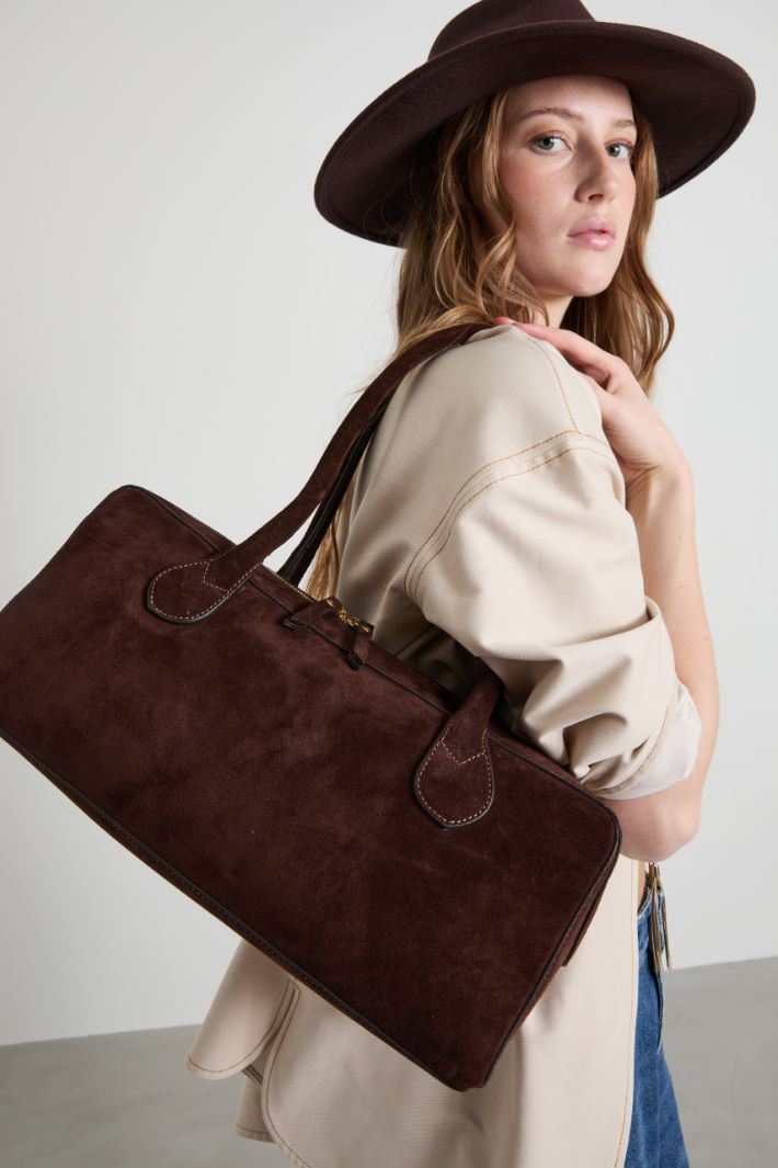 Bolso baguette efecto ante Intrend - 5