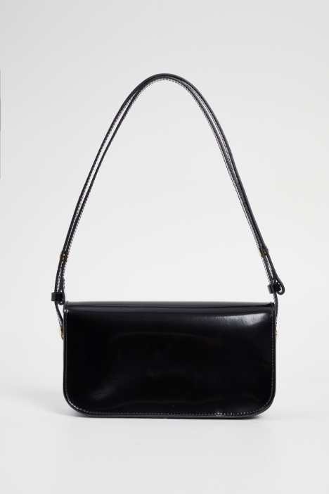 Borsa in pelle lucida