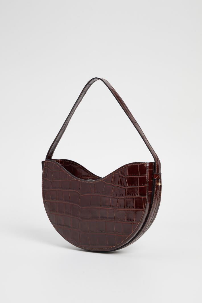 Crocodile effect bag Intrend - 4