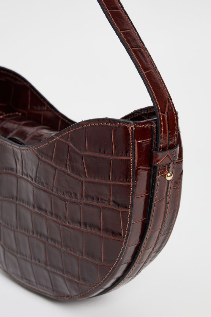 Crocodile effect bag Intrend - 2