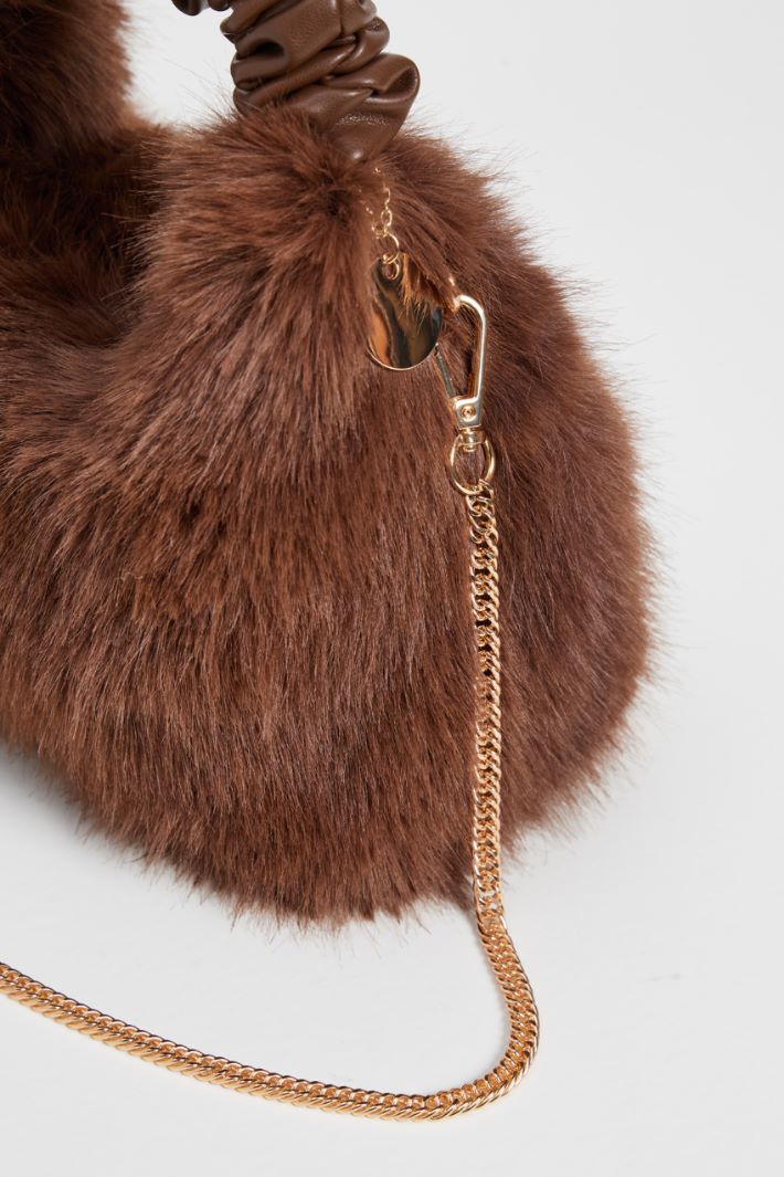 Fur-effect bag Intrend - 2