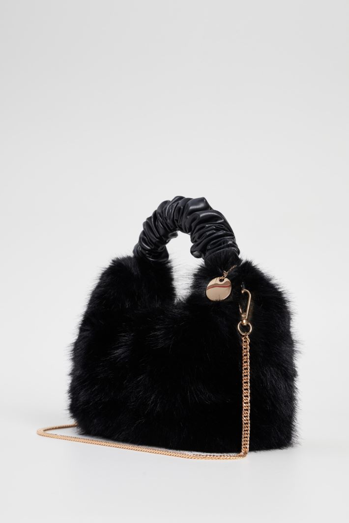 Fur-effect bag Intrend - 4