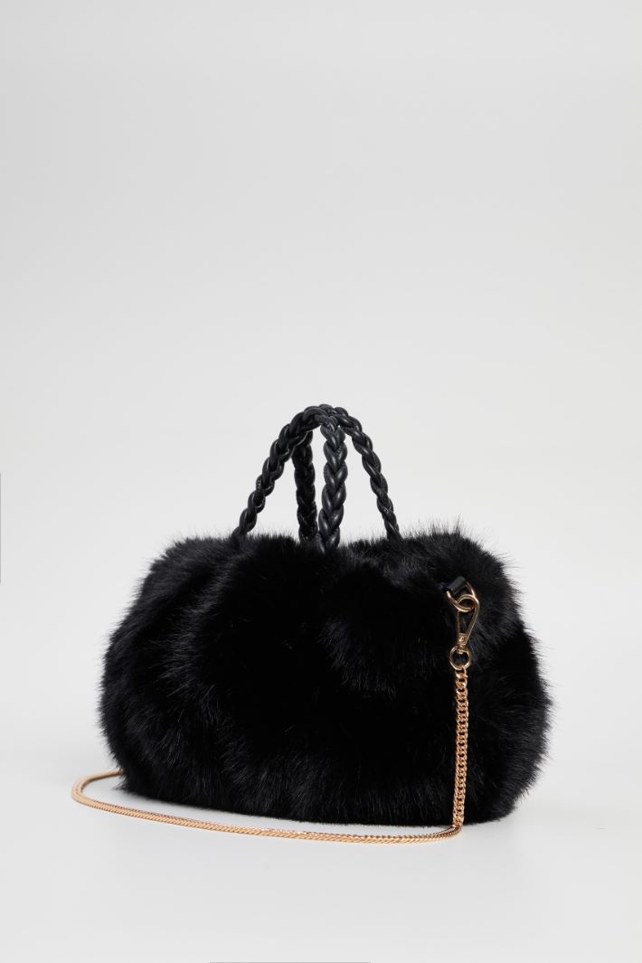 Fur effect bag Intrend - 4