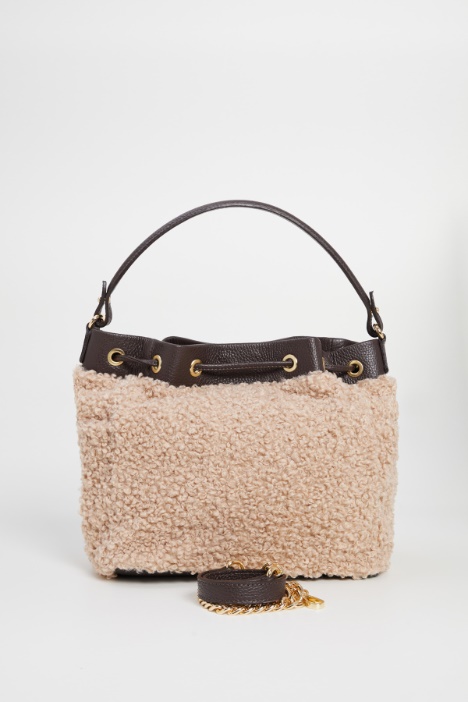 Borsa effetto peluche