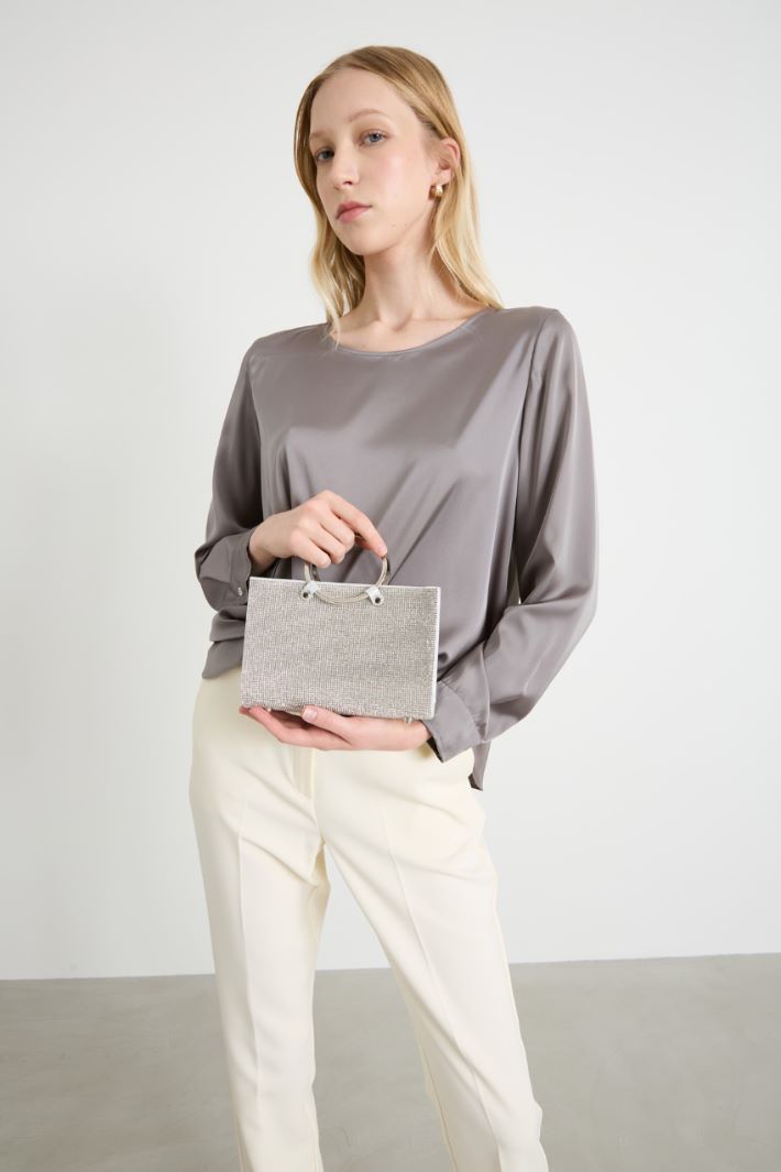 Bag with metal handles Intrend - 3