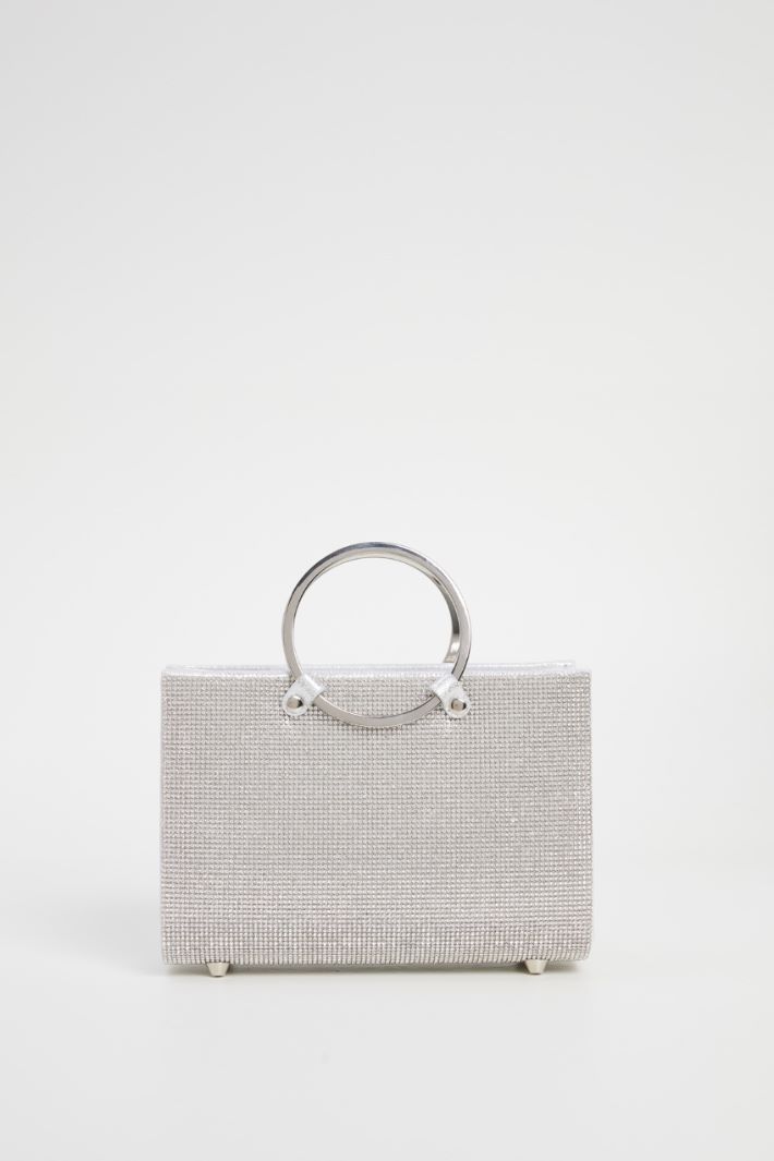 Bag with metal handles Intrend