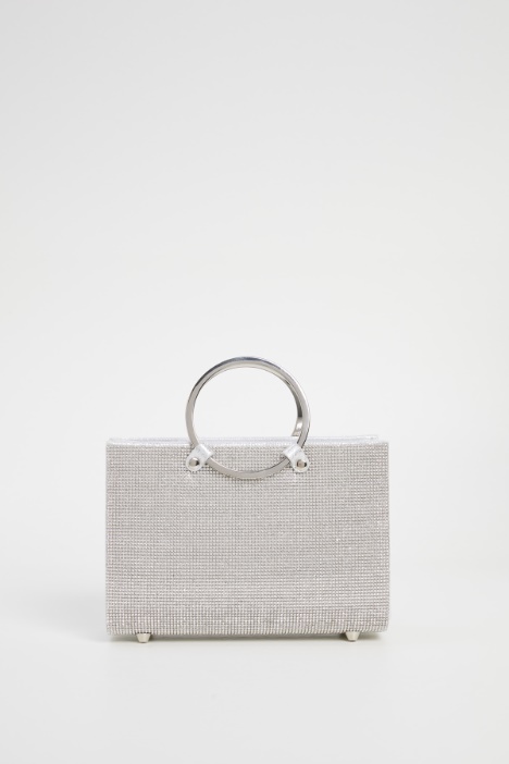 Bag with metal handles Intrend