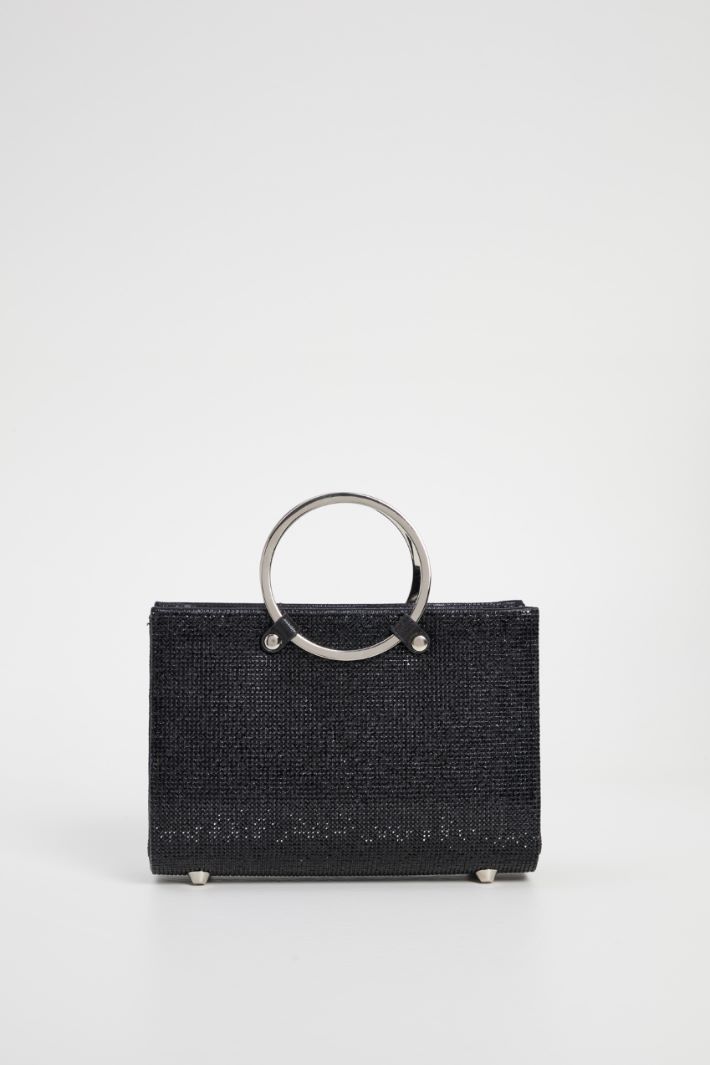 Bag with metal handles Intrend