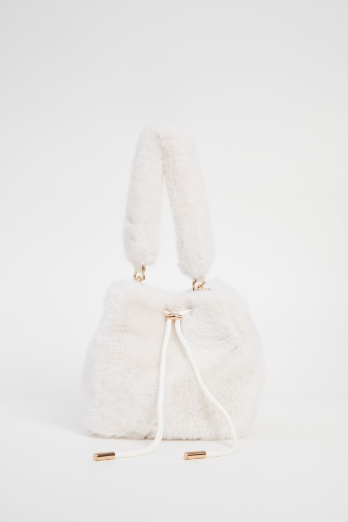 Plush satchel bag Intrend