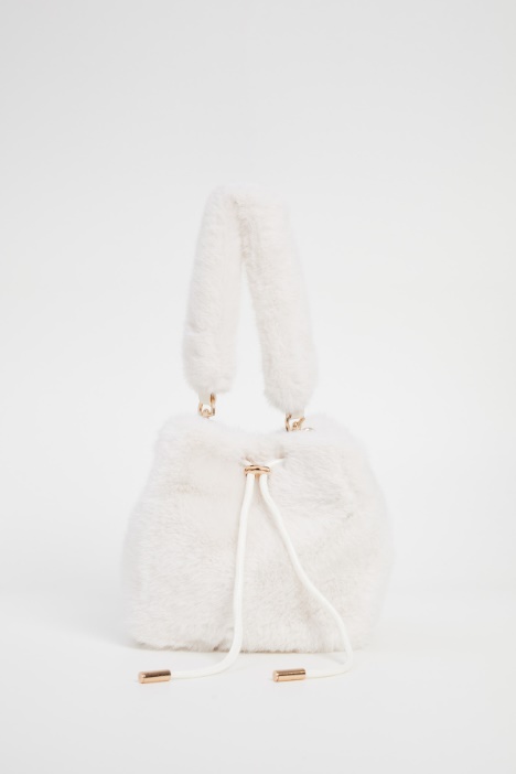 Plush satchel bag Intrend