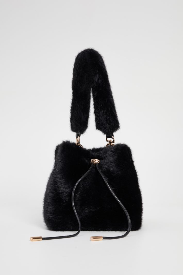 Plush satchel bag Intrend