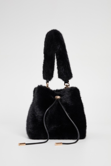 Plush satchel bag Intrend