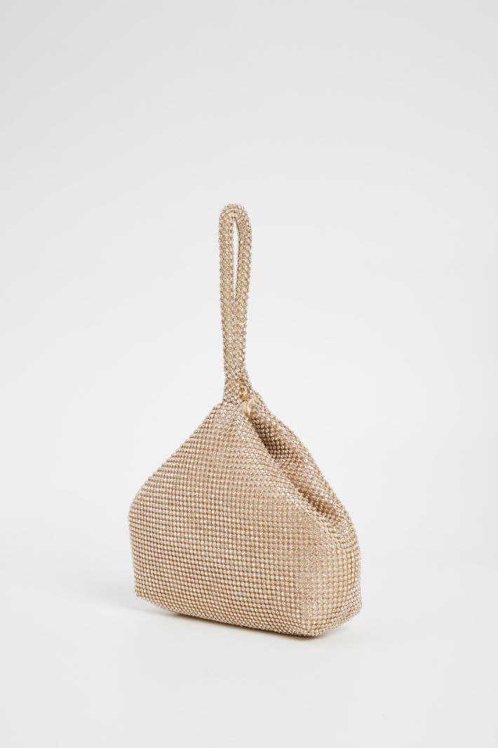 Rhinestone  mesh bag Intrend - 4
