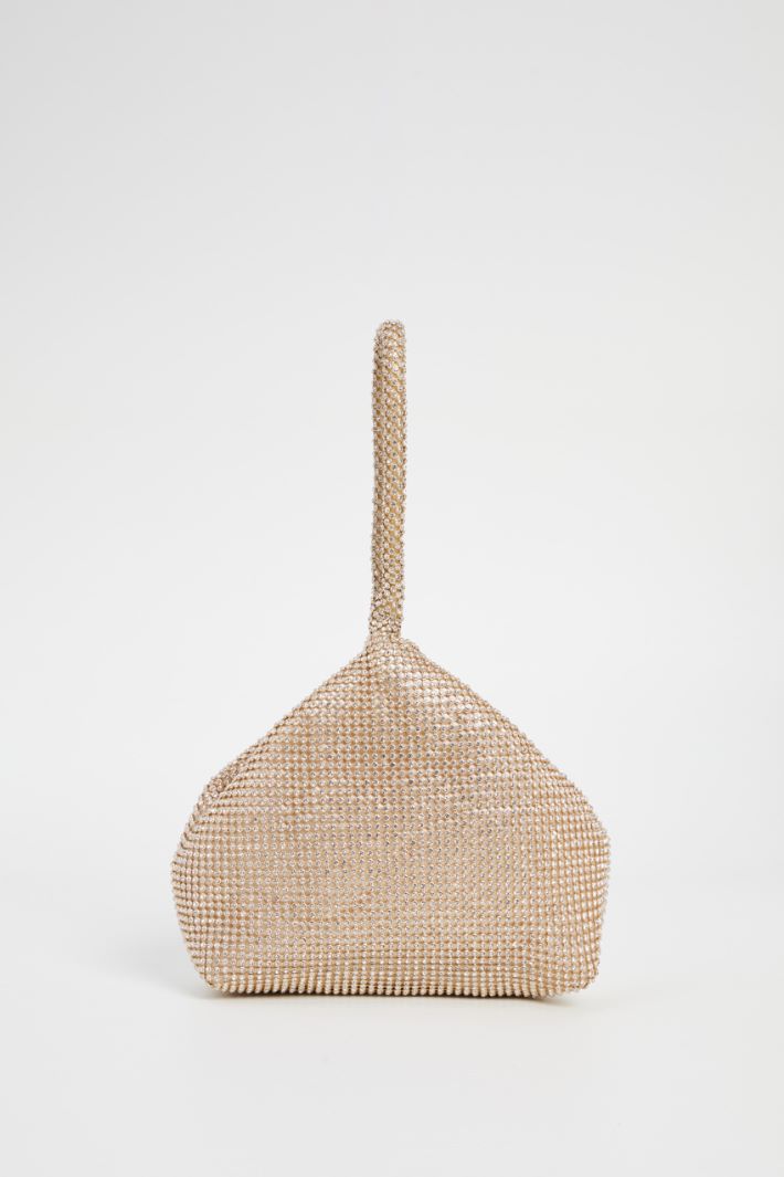 Rhinestone  mesh bag Intrend - 5