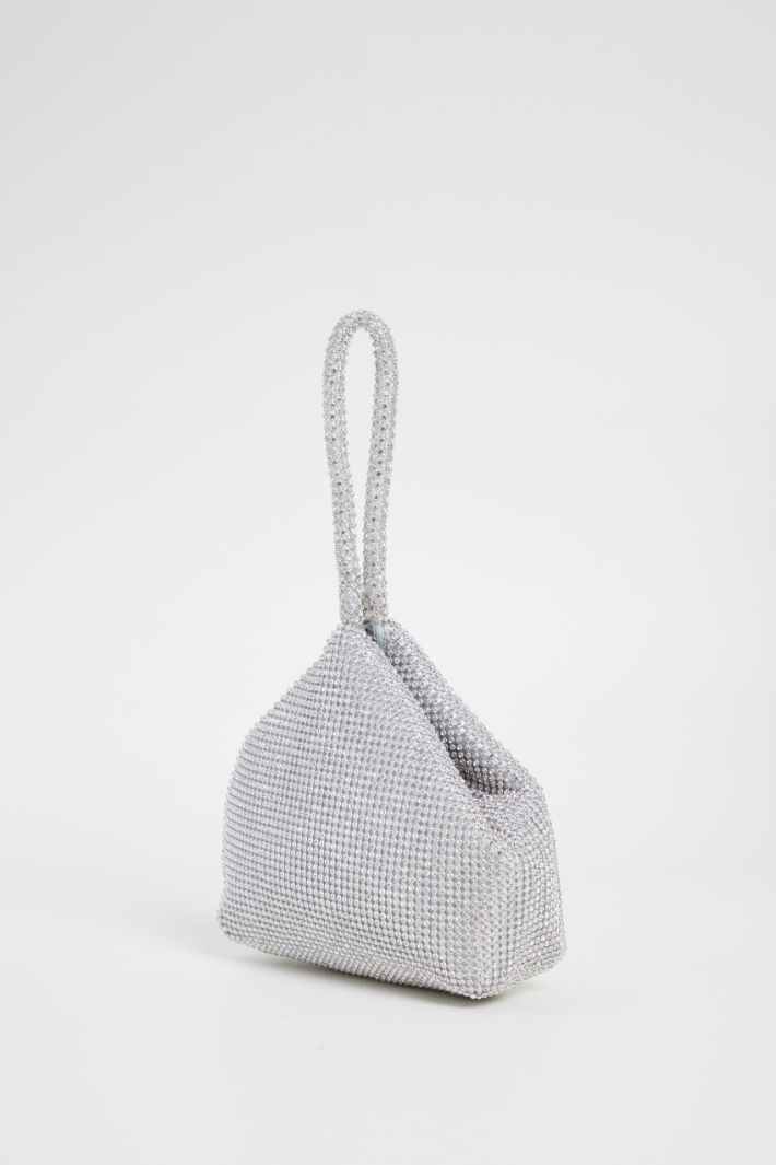 Rhinestone  mesh bag Intrend - 4
