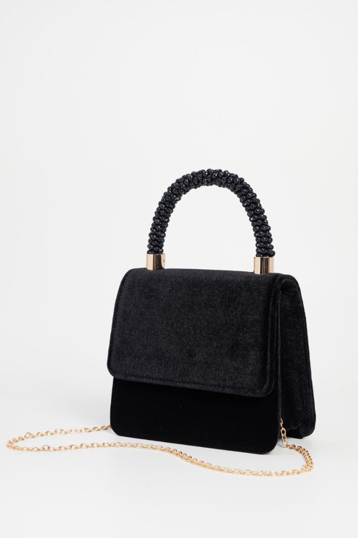 Bag with rhinestone handle Intrend - 4