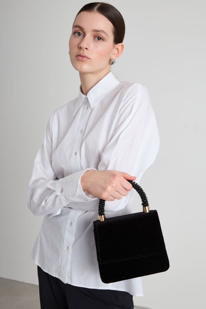 Bag with rhinestone handle Intrend - 3