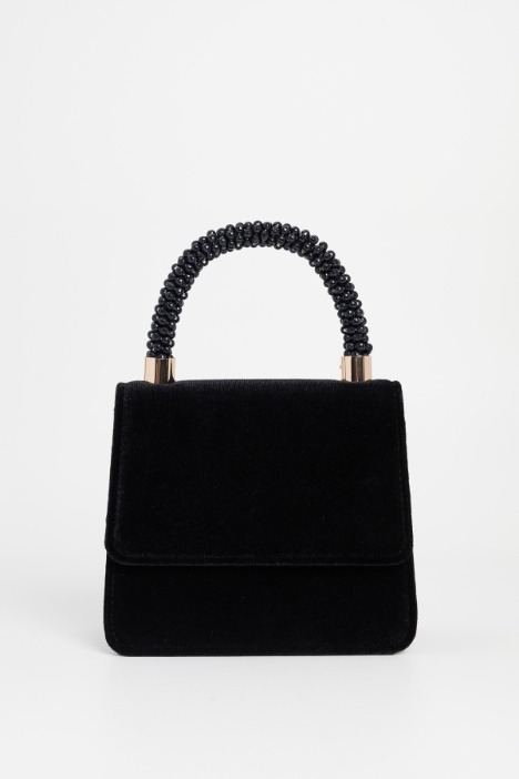 Bag with rhinestone handle Intrend