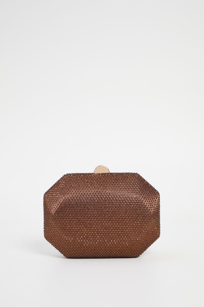 Shaped clutch with rhinestones Intrend - 5