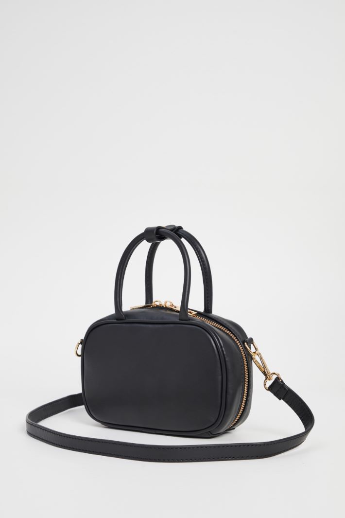 Leather handbag Intrend - 4