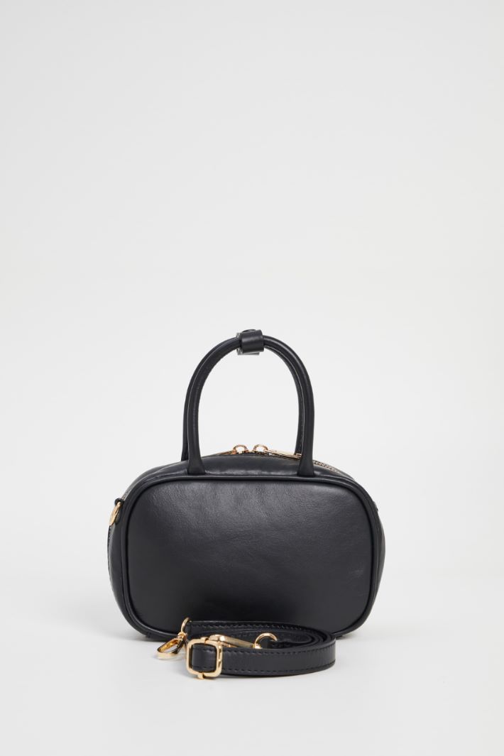 Leather handbag Intrend - 5