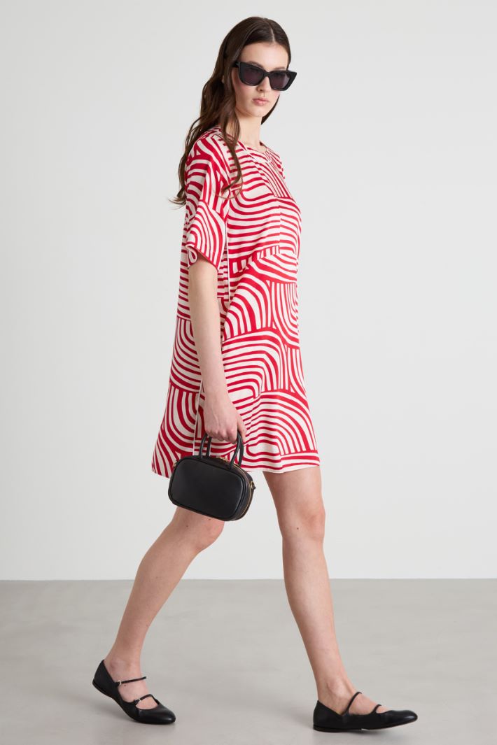 Leather handbag Intrend - 3