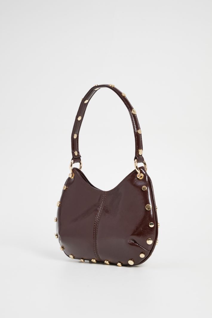 Half-moon bag with studs Intrend - 4