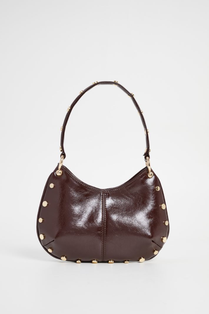 Half-moon bag with studs Intrend - 5