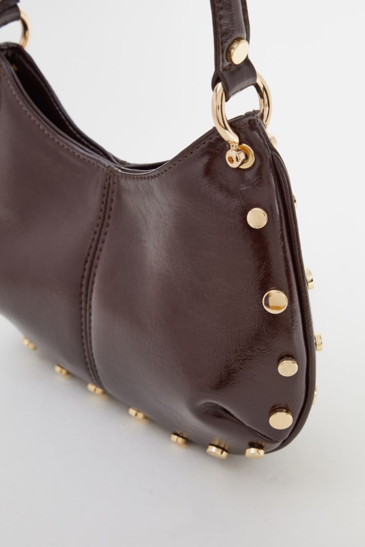 Half-moon bag with studs Intrend - 2