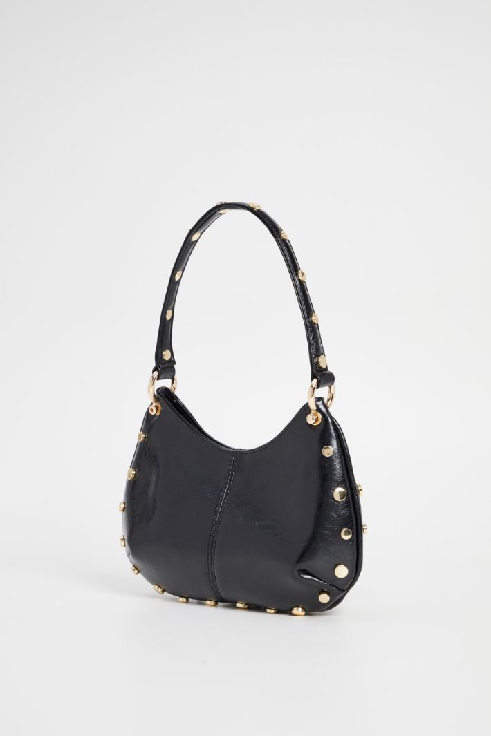 Half-moon bag with studs Intrend - 4