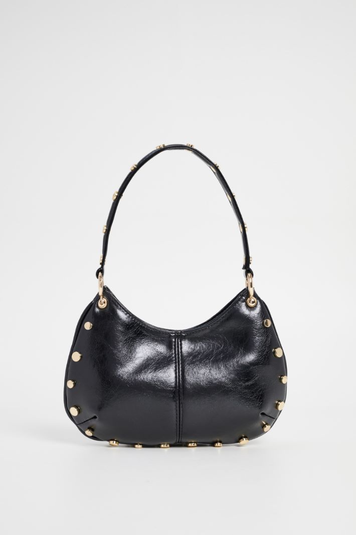Half-moon bag with studs Intrend - 5