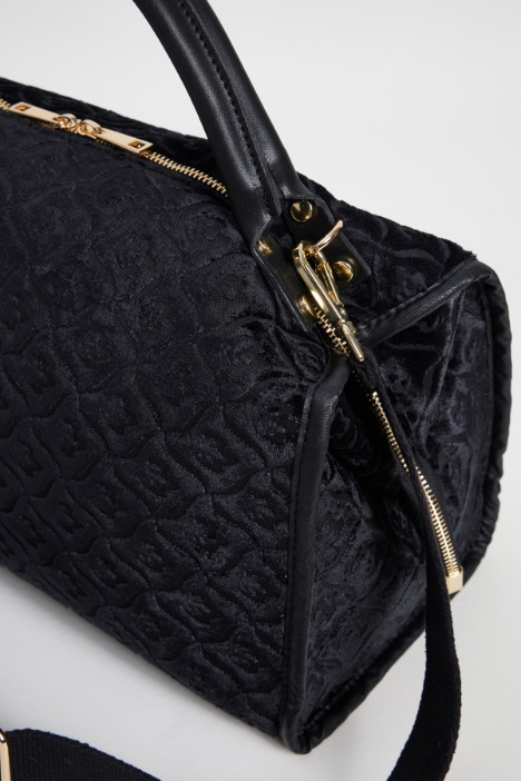 Borsa in velluto devorè