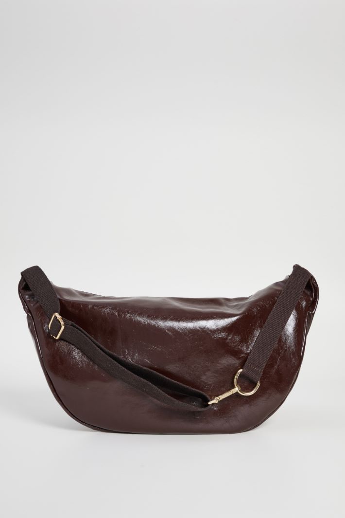 Maxi leather bum bag Intrend - 3